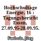 Hochschultage Energie. 16 : Tagungsbericht Essen, 27.09.95-28.09.95.