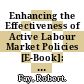 Enhancing the Effectiveness of Active Labour Market Policies [E-Book]: Evidence from Programme Evaluations in OECD Countries /