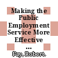 Making the Public Employment Service More Effective through the Introduction of Market Signals [E-Book] /