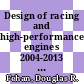 Design of racing and high-performance engines 2004-2013 [E-Book] /
