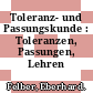 Toleranz- und Passungskunde : Toleranzen, Passungen, Lehren /