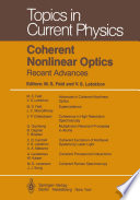Coherent Nonlinear Optics [E-Book] : Recent Advances /