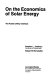 On the economics of solar energy : the public-utility interface /