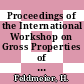 Proceedings of the International Workshop on Gross Properties of Nuclei and Nuclear Excitations. 15 : Hirschegg, 12.01.1987-17.01.1987.