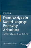 Formal Analysis for Natural Language Processing: A Handbook [E-Book] /