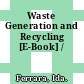 Waste Generation and Recycling [E-Book] /