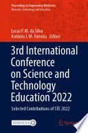 3rd International Conference on Science and Technology Education 2022 [E-Book] : Selected Contributions of STE 2022 /