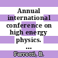 Annual international conference on high energy physics. 8. Proceedings : Geneve, 30.06.58-05.07.58 /