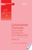 Carbohydrate chemistry. Vol. 33 / [E-Book]