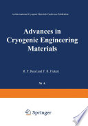 Advances in Cryogenic Engineering Materials [E-Book] : Part A /