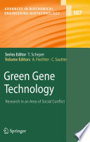 Green Gene Technology [E-Book] : Research in an Area of Social Conflict /