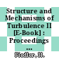 Structure and Mechanisms of Turbulence II [E-Book] : Proceedings of the Symposium on Turbulence Held at the Technische Universität Berlin, August 1–5, 1977 /