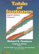 Table of isotopes. 1. A = 1-150.