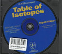 Table of isotopes. 2. A = 151-272.