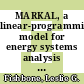 MARKAL, a linear-programming model for energy systems analysis : introduction to version 1 /