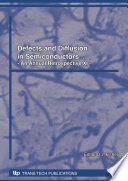 Defects and diffusion in semiconductors. XI : an annual retrospective [E-Book] /
