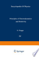 Principles of Electrodynamics and Relativity / Prinzipien der Elektrodynamik und Relativitätstheorie [E-Book] /