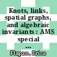 Knots, links, spatial graphs, and algebraic invariants : AMS special session on algebraic and combinatorial structures in knot theory, October 24-25, 2015, California State University, Fullerton, CA : AMS special session on spatial graphs, October 24-25, 2015, California State University, Fullerton, CA [E-Book] /