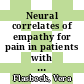 Neural correlates of empathy for pain in patients with borderline personality disorder /