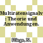 Multiratensignalverarbeitung : Theorie und Anwendungen.