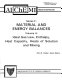 AICHEMI series F: material and energy balances vol 0003: energy balances.