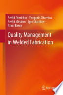 Quality Management in Welded Fabrication [E-Book] /