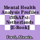 Mental Health Analysis Profiles (MhAPs): Netherlands [E-Book] /