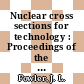Nuclear cross sections for technology : Proceedings of the international conf : Knoxville, TN, 22.10.79-26.10.79 /