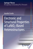 Electronic and Structural Properties of LaNiO₃-Based Heterostructures [E-Book] /
