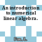 An introduction to numerical linear algebra.