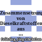 Zusammensetzung von Dieselkraftstoffen aus deutschen Raffinerien : 24 Tabellen /