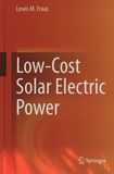Low-cost solar electric power /