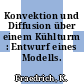 Konvektion und Diffusion über einem Kühlturm : Entwurf eines Modells.