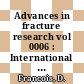 Advances in fracture research vol 0006 : International conference on fracture 0005: proceedings vol 0006 : ICF 0005: proceedings vol 0006 : Cannes, 29.03.81-03.04.81.