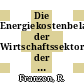 Die Energiekostenbelastung der Wirtschaftssektoren der Bundesrepublik Deutschland : Auswertung einer Untersuchung des IFO-Instituts.