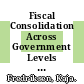 Fiscal Consolidation Across Government Levels - Part 2. Fiscal Rules for Sub-central Governments, Update of the Institutional Indicator [E-Book] /