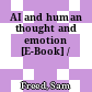 AI and human thought and emotion [E-Book] /