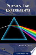 Physics lab experiments [E-Book] /