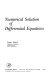 Numerical solution of differential equations /