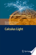 Calculus Light [E-Book] /