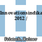 Innovationsindikator 2012 /
