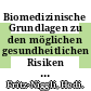 Biomedizinische Grundlagen zu den möglichen gesundheitlichen Risiken des Schweizers nach Tschernobyl : Energieforum Schweiz Generalversammlung 1986 : Bern, 19.06.86.