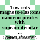 Towards magneto-elastomeric nanocomposites with supramolecular activity [E-Book] /