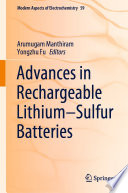 Advances in Rechargeable Lithium-Sulfur Batteries [E-Book] /
