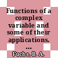 Functions of a complex variable and some of their applications. 2 /