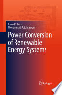 Power Conversion of Renewable Energy Systems [E-Book] /