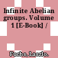 Infinite Abelian groups. Volume 1 [E-Book] /