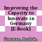 Improving the Capacity to Innovate in Germany [E-Book] /