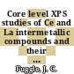 Core level XPS studies of Ce and La intermetallic compounds and their implications for the 4f levels of Ce compounds [E-Book] /