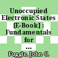 Unoccupied Electronic States [E-Book] : Fundamentals for XANES, EELS, IPS and BIS /